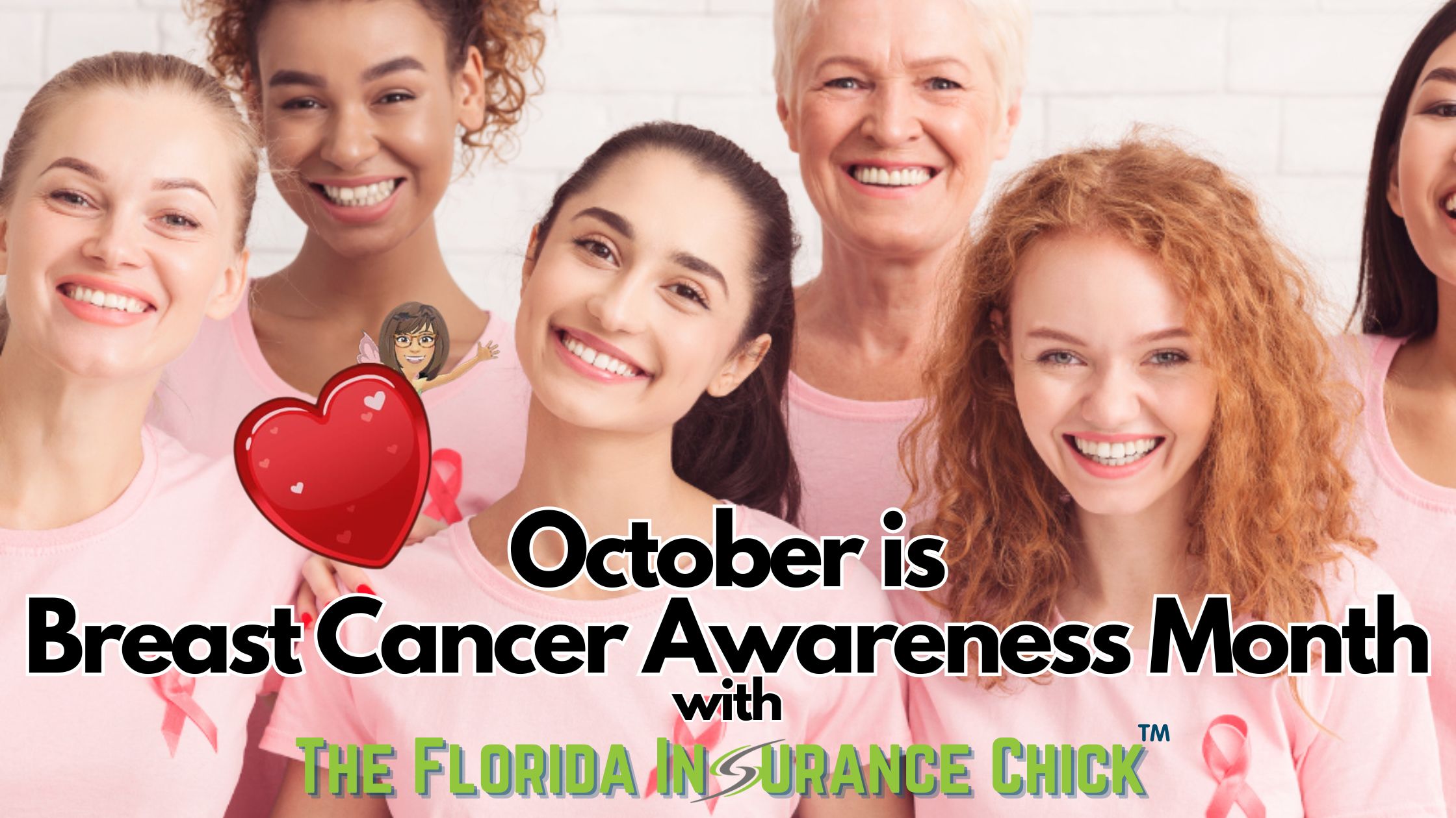 October Insurance Month October is Breast Cancer Awareness Month - Florida Insurance Chick